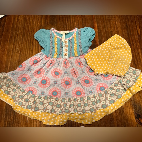 Matilda Jane Multicolor Ruffle Dress - Picture 4 of 5